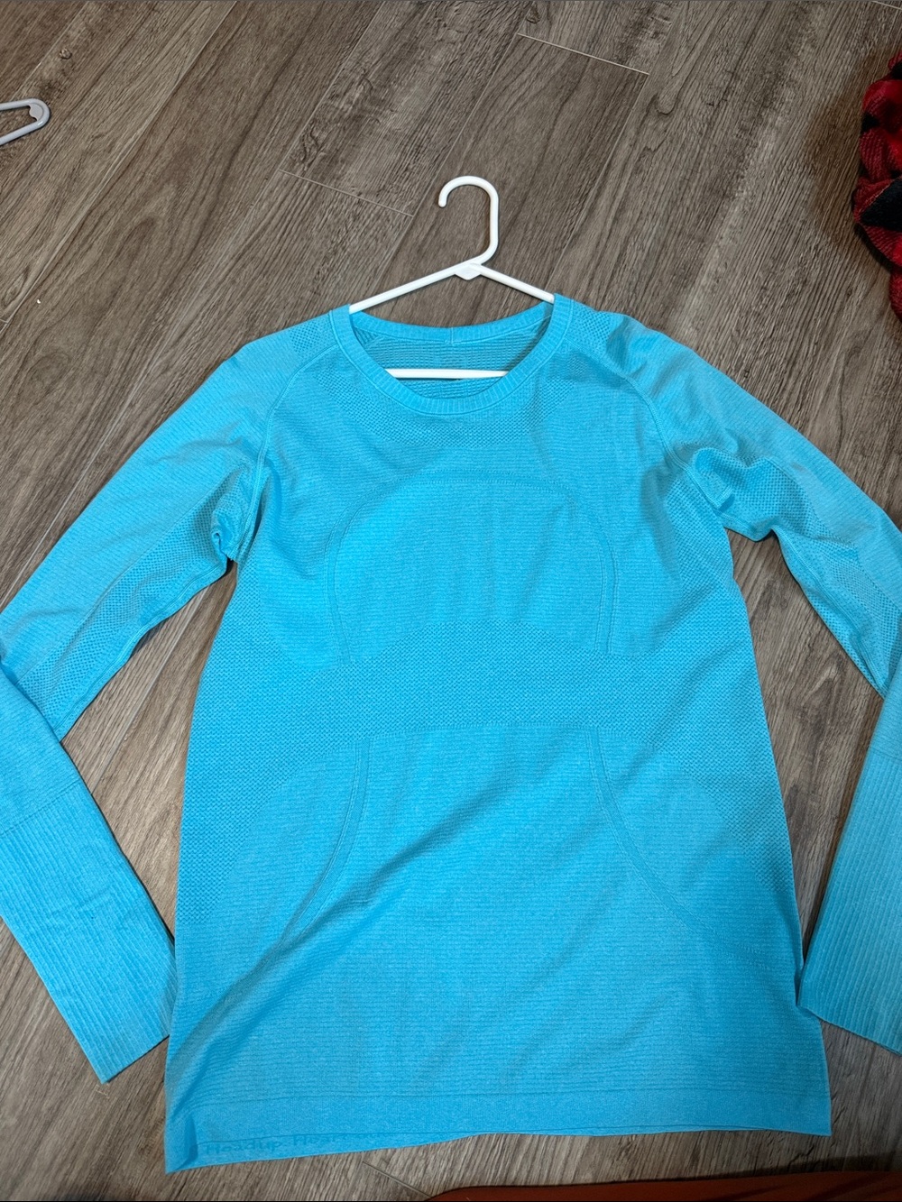 Lululemon Womens (12) Swiftly Tech LS Shirt Blue Running